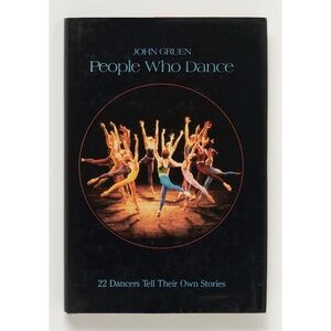 People Who Dance INSCRIBED by JOHN GRUEN to ARTHUR MITCHELL